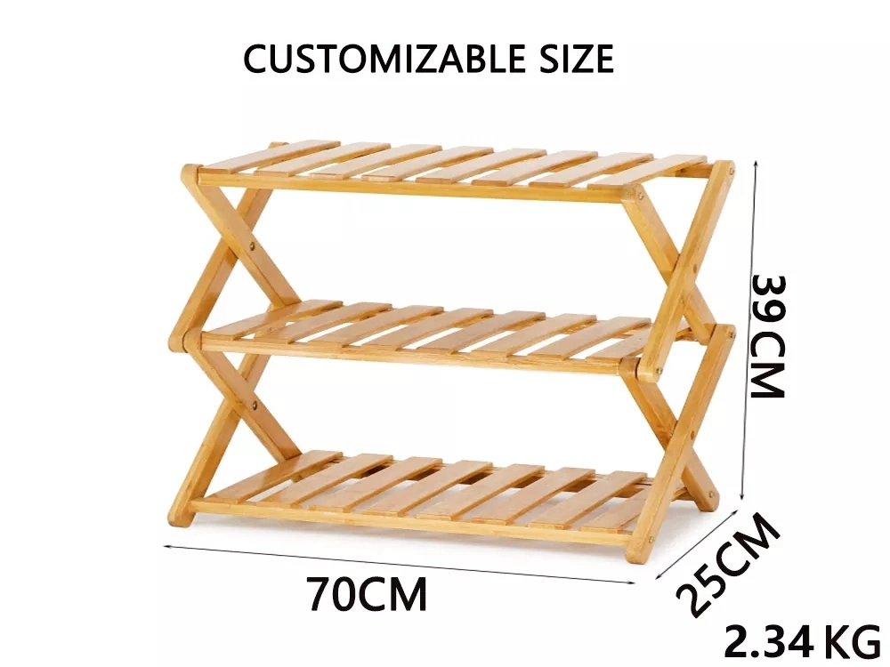 Space Saving for Kitchen Bamboo Spice Storage Rack 4tier Cabinet Storage Organizer for Drawer